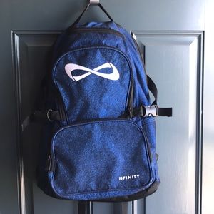 Blue Sparkle Nfinity Cheer Bag